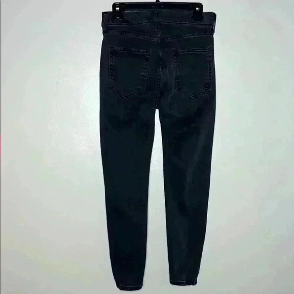 Aeropostale Black Women's High Rise Curvy Jeggings Size 8 Reg - Picture 3 of 6